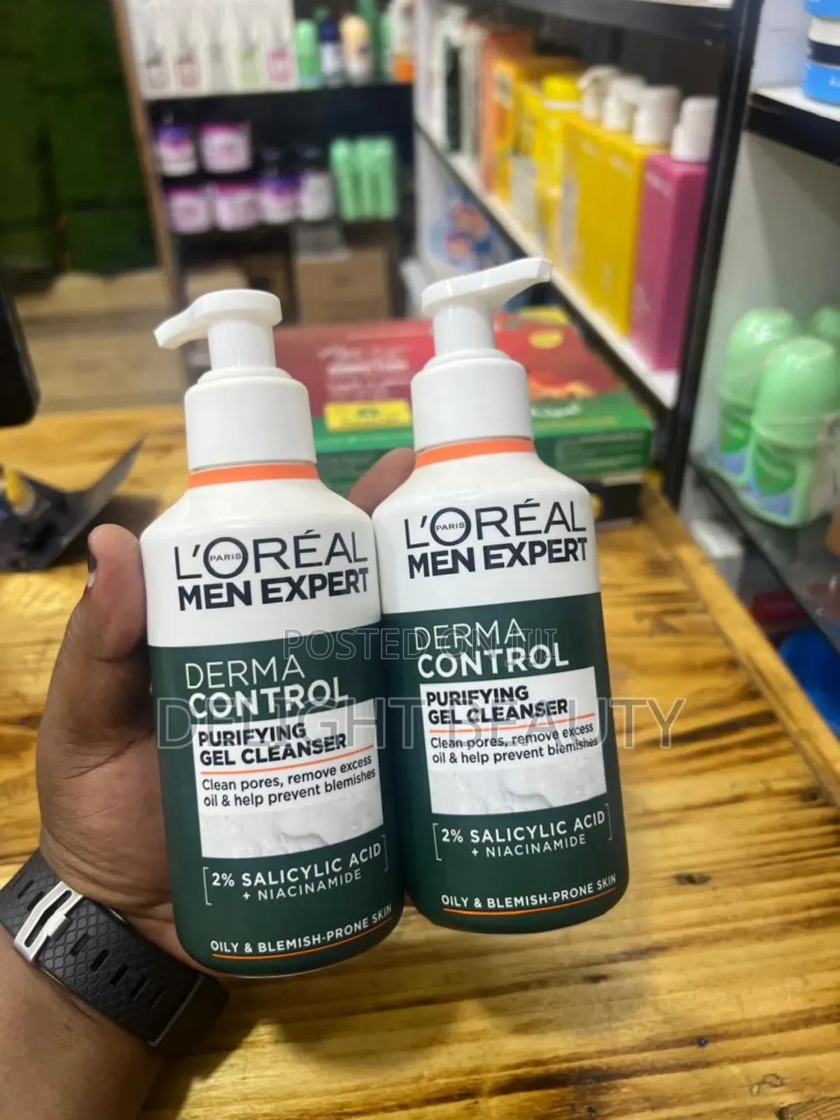 l'Oreal Men Expert Purifying Gel Cleanser