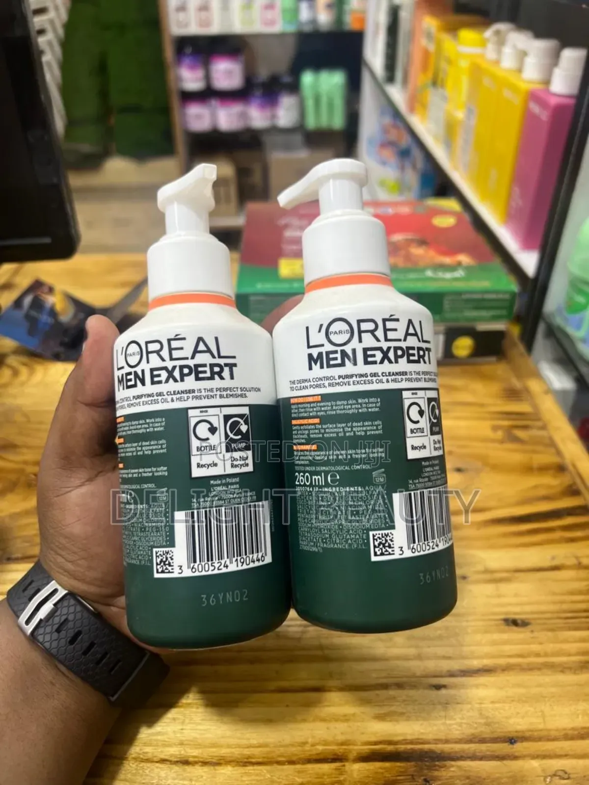 l'Oreal Men Expert Purifying Gel Cleanser