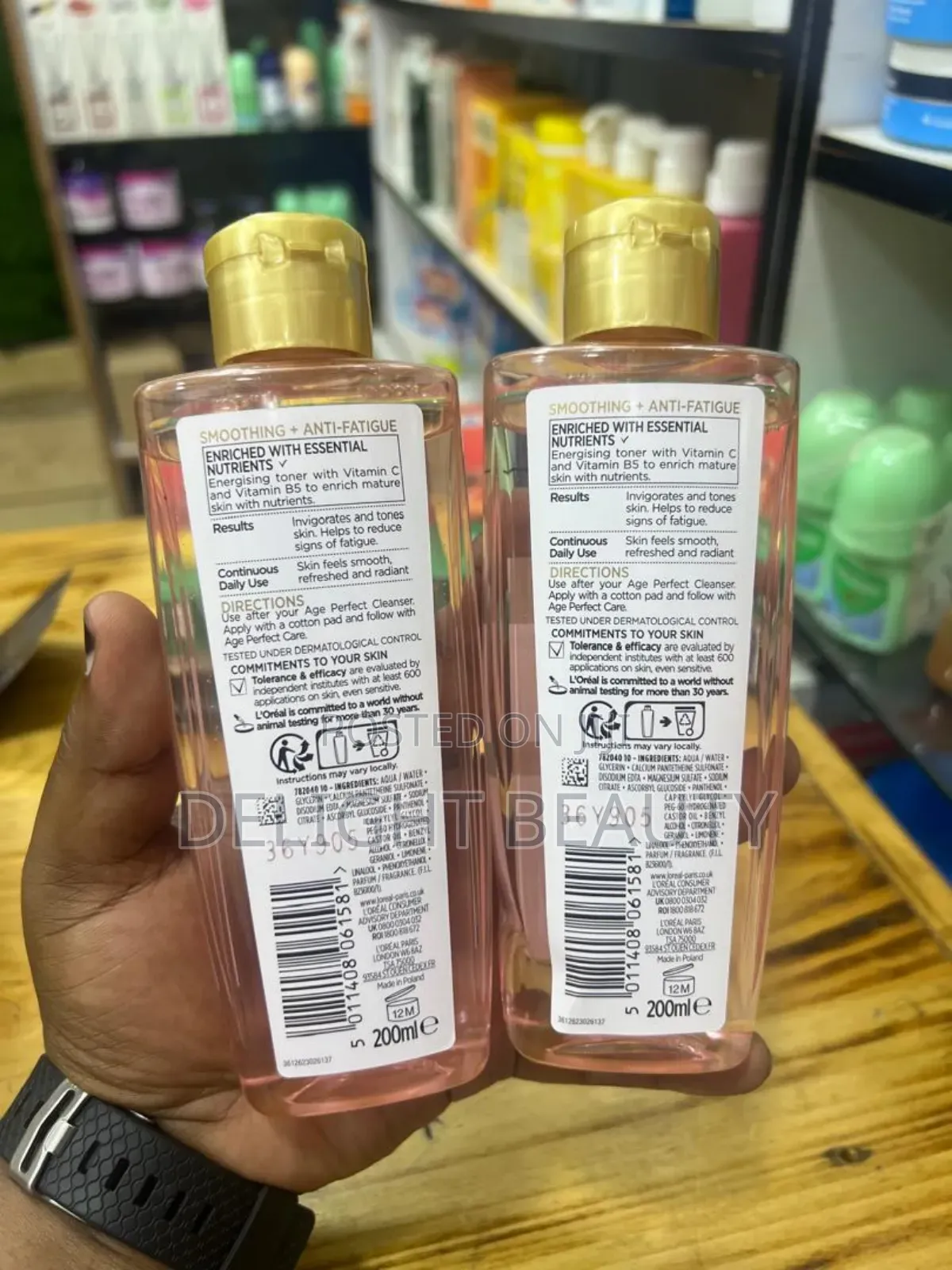 l'Oreal Age Perfect Toner