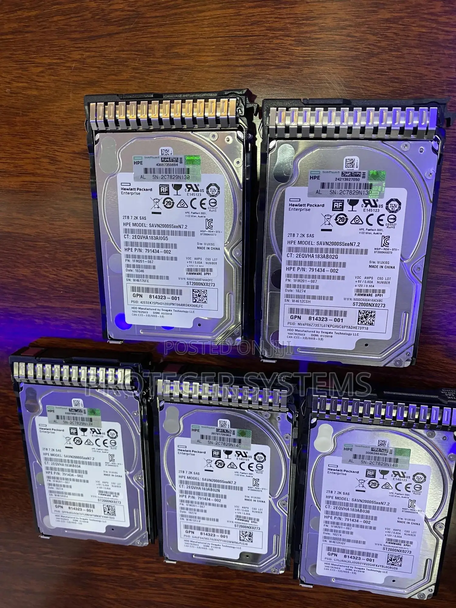 Hpe 2tb 2.5 Inch Server Drives