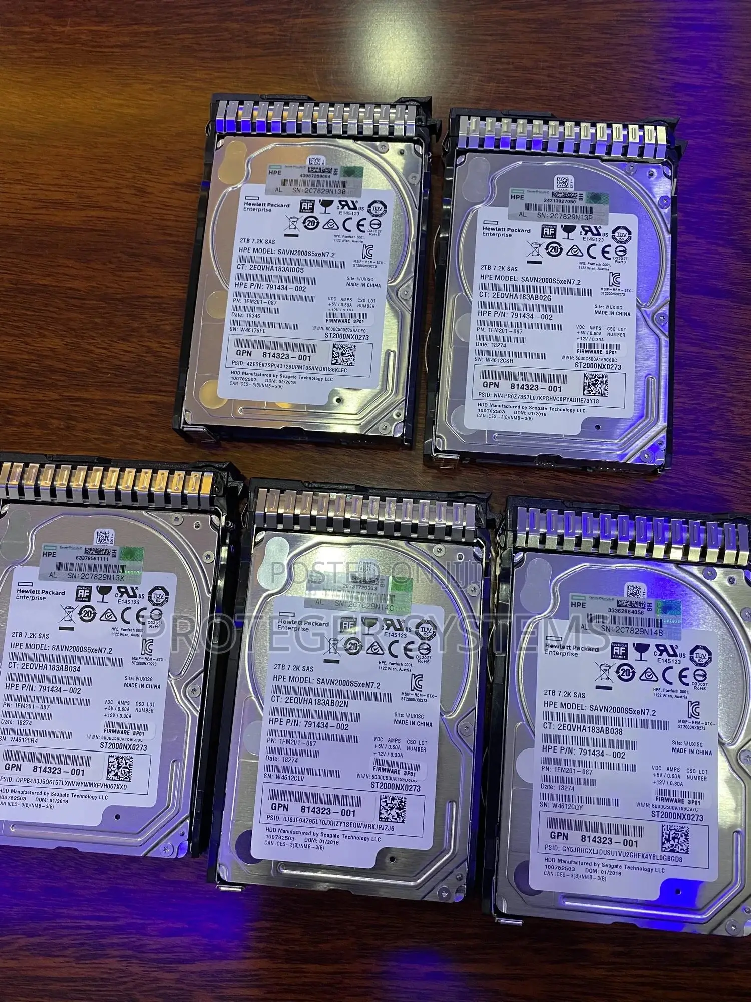 Hpe 2tb 2.5 Inch Server Drives