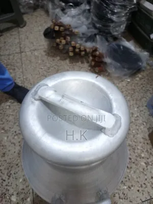 Aluminum Milk Can.