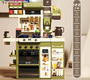 Kids' Play Kitchen With Features and Accessories
