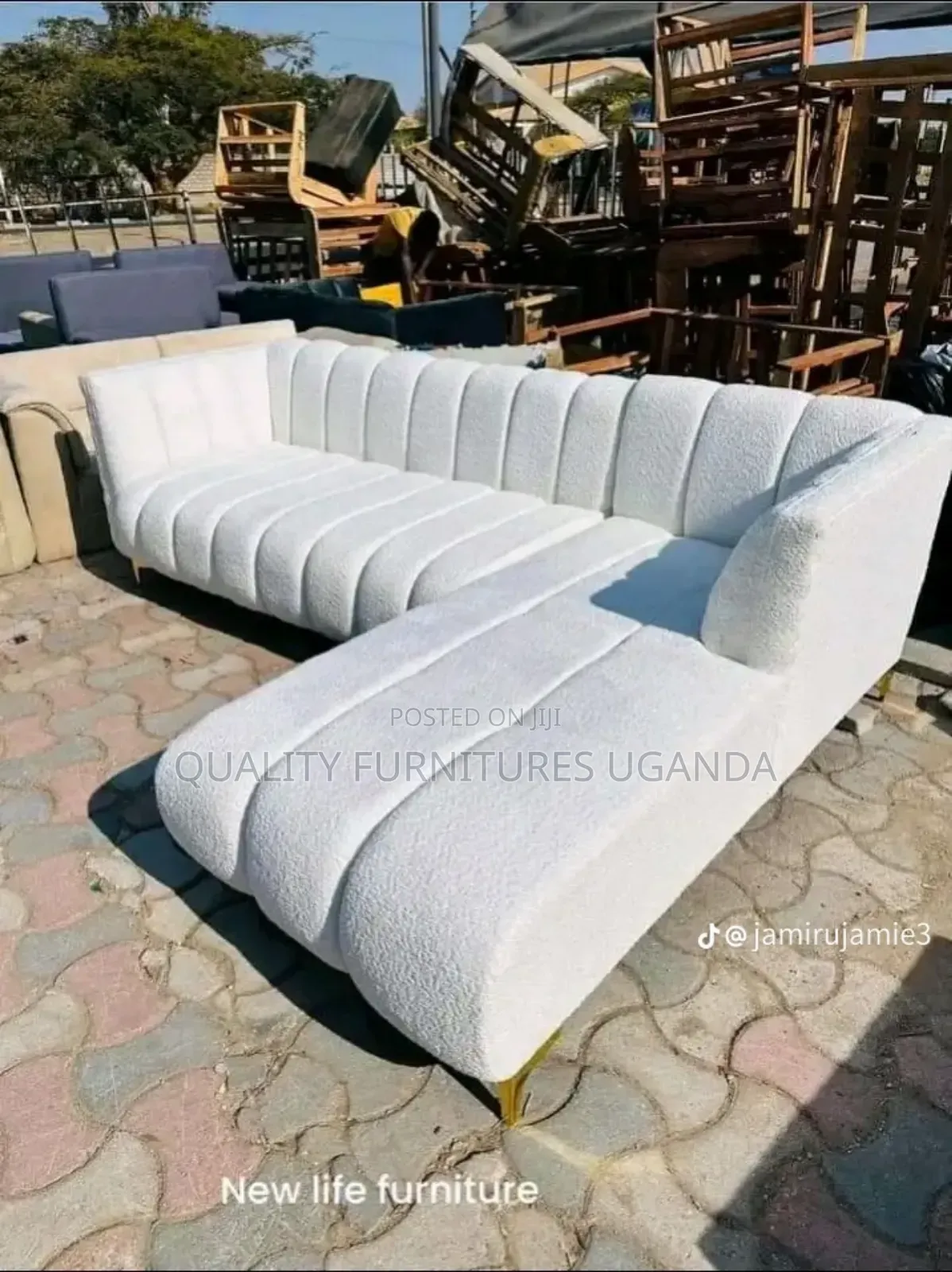 White  Comfort/ Brand New Sofa Set