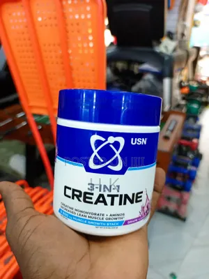 Usn 3-in-1 Creatine Monohydrate Aminos in Grape Flavor.