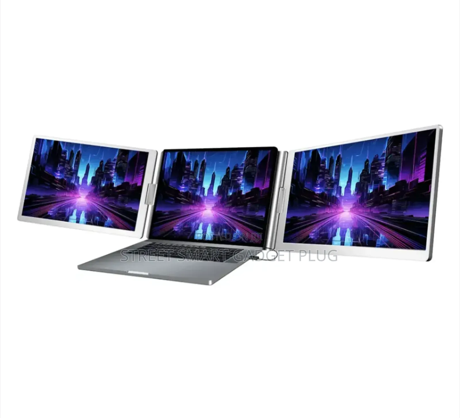 Powerology Dual Screen Monitor for 12-15.6 Inches