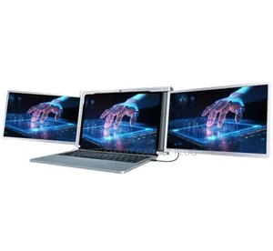Powerology Dual Screen Monitor for 12-15.6 Inches