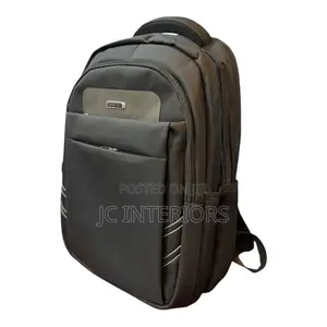 Back Pack, School Bag, Large Storage Capacity - Black