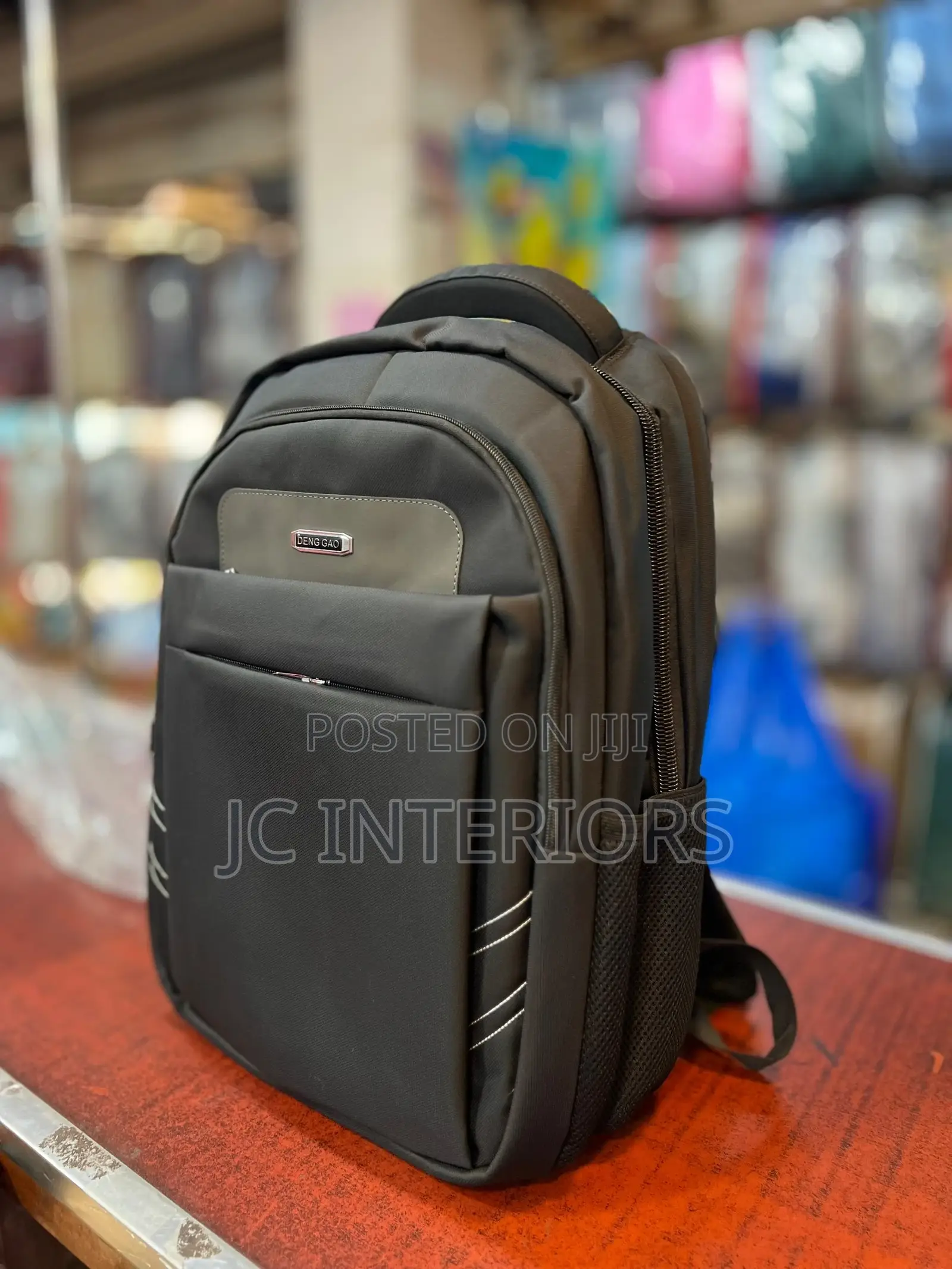 Back Pack, School Bag, Large Storage Capacity - Black