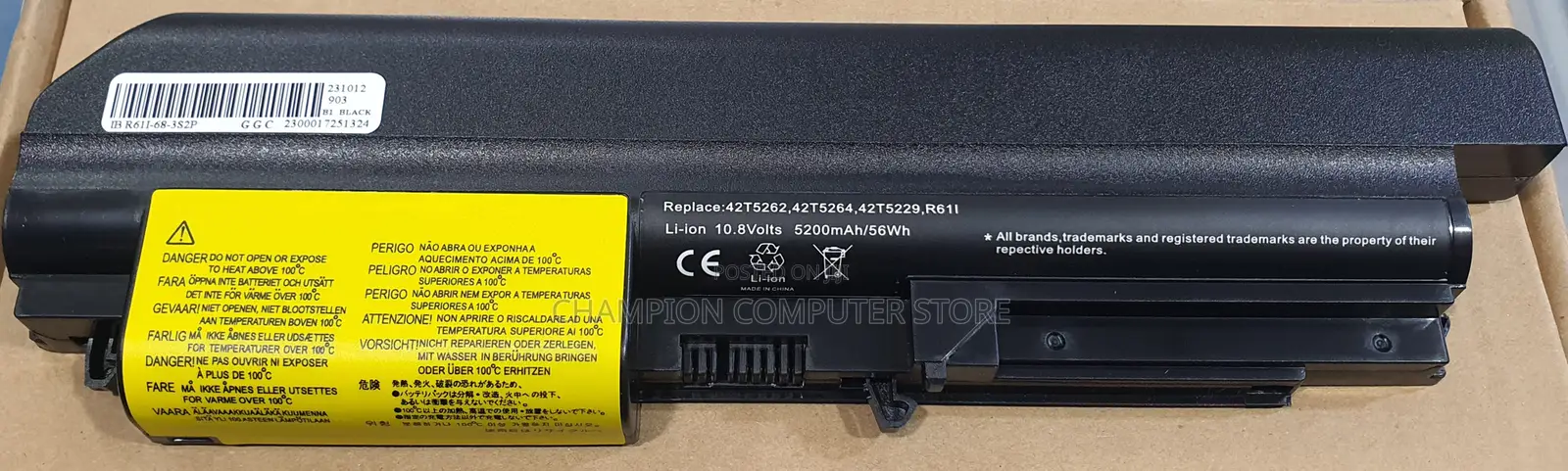 Lenovo Thinkpad T61 R61 R61i 14-Inch Widescreen R400 T400 42t5263