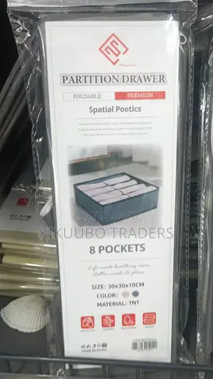 8 Pockets Partitioned Foldable Storage Box