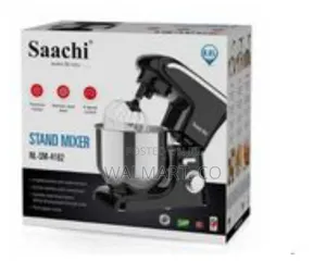 Saachi 8 Litres 6 Speed Stand Mixer -Black