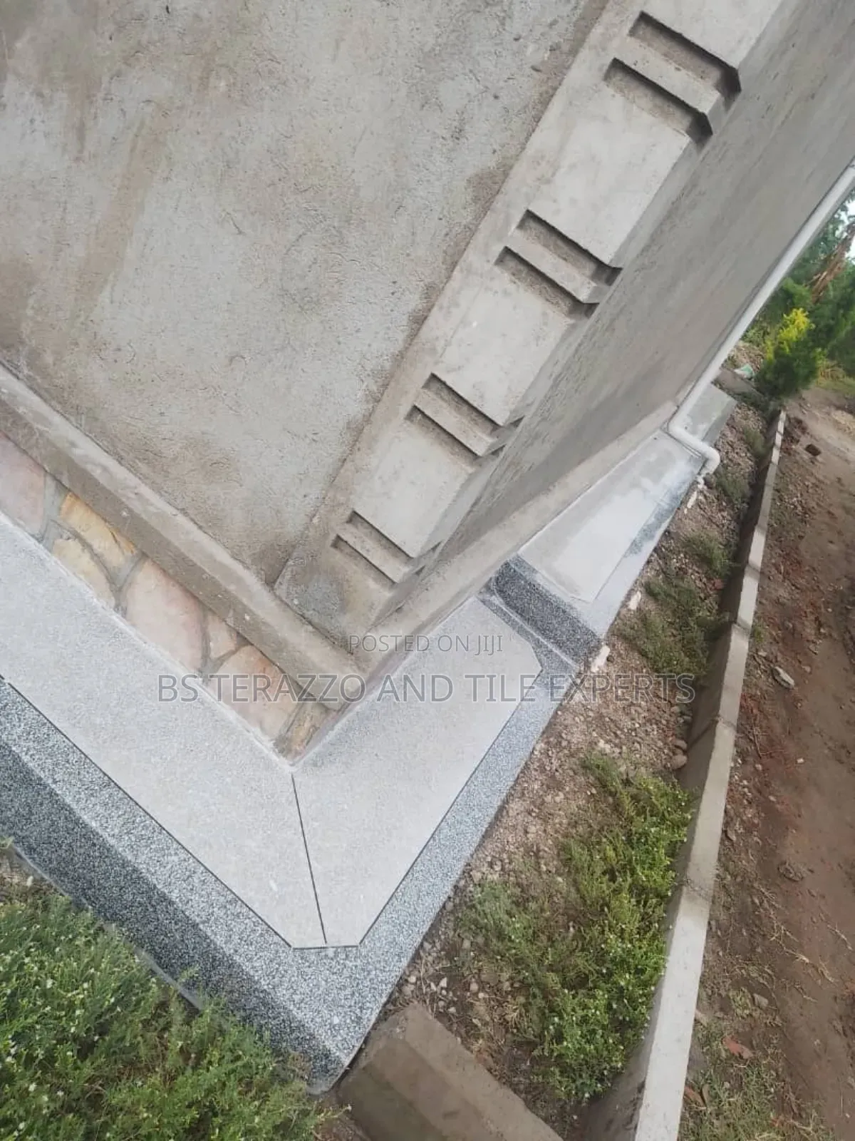 Light Grayish Terrazo