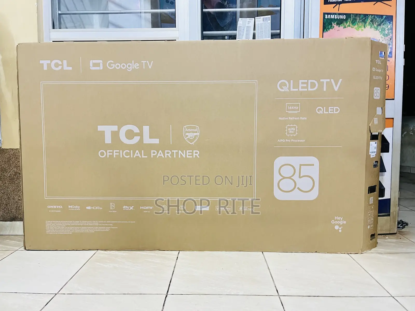 TCL 85 Inches Smart Android Qled Light TVS