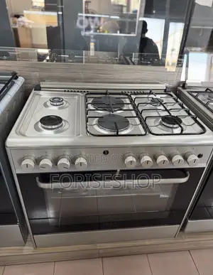 Iqra Cooker 2electric Plates & 4gas Euro Burners Authentic Cooker