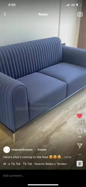 Heavy Fabric Classic 3 Seater