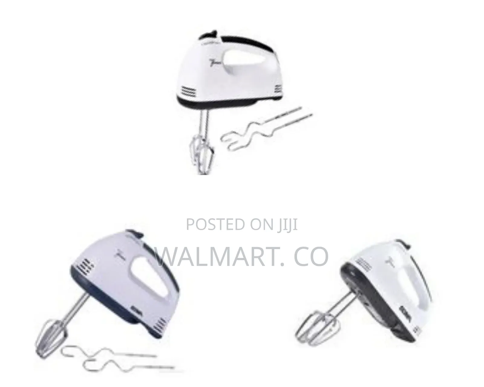 Boma Handheld Electric Hand Mixer 7 Speed-White