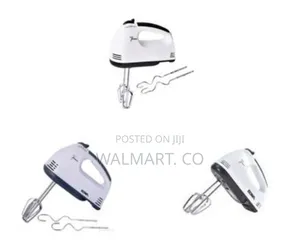 Boma Handheld Electric Hand Mixer 7 Speed-White