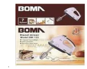 Boma Handheld Electric Hand Mixer 7 Speed-White