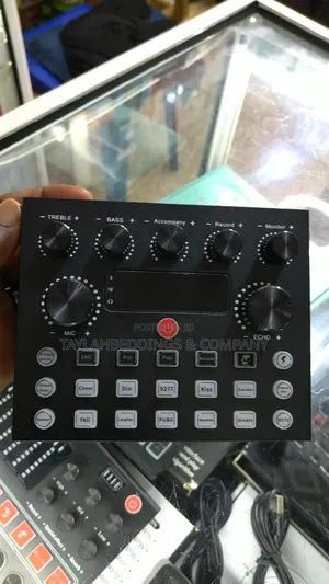 Professional Audio Mixer Live Sound Card Audio Interface Sound Board