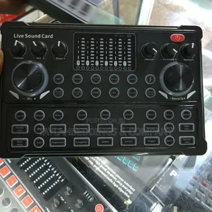 Live Sound Card,Multi Use Noise Reduction Live Streaming Voice Changer