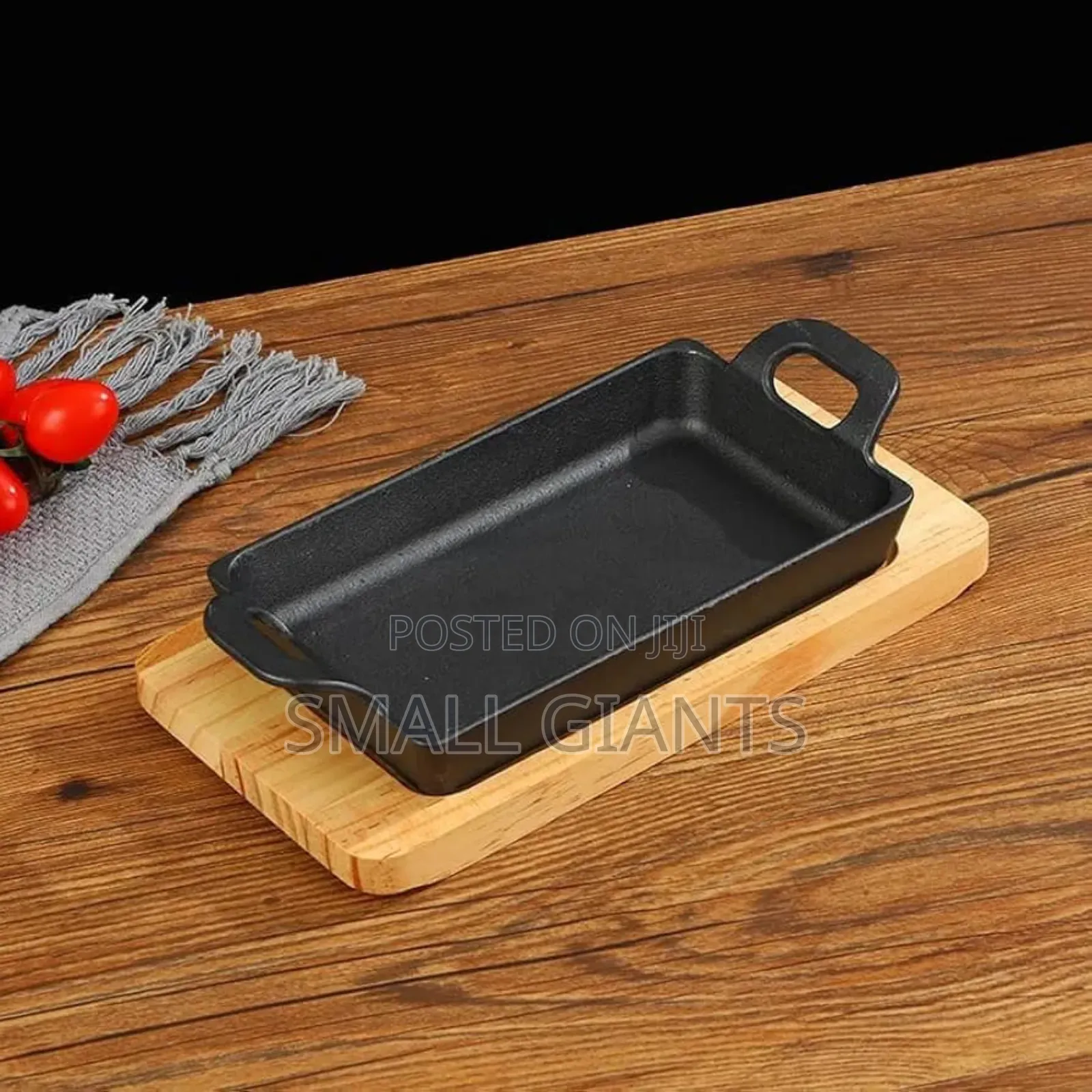 Cast Iron Rectangular Grill Pan