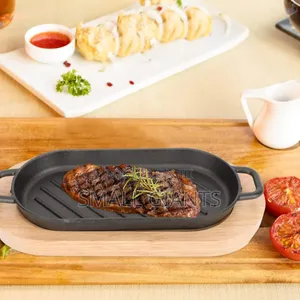 Cast Iron Grizzler Pan, Black