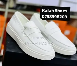 New Classic White Dior Smart Casual Loafers