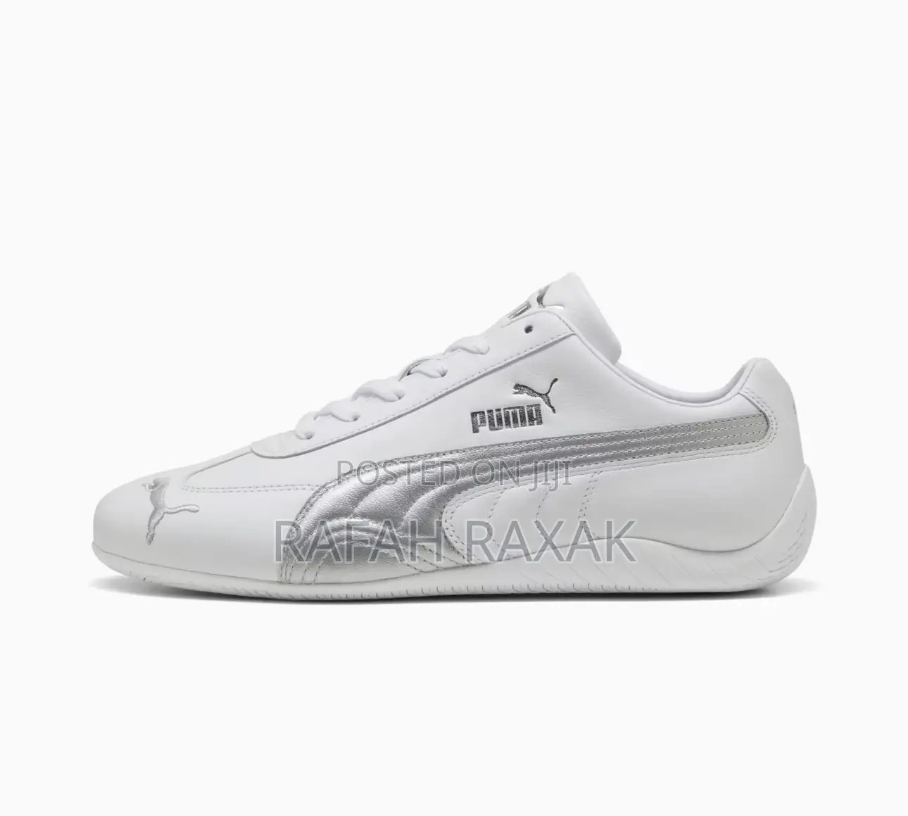 Original White/Silver Puma Speedcat Og Golf Sneakers