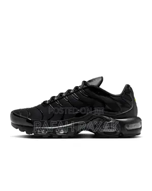 New Triple Black Nike Tn Air Max Plus Sneakers