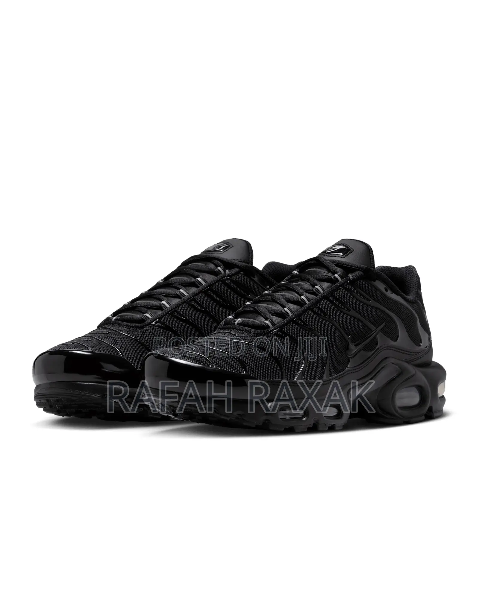 New Triple Black Nike Tn Air Max Plus Sneakers