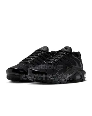 New Triple Black Nike Tn Air Max Plus Sneakers