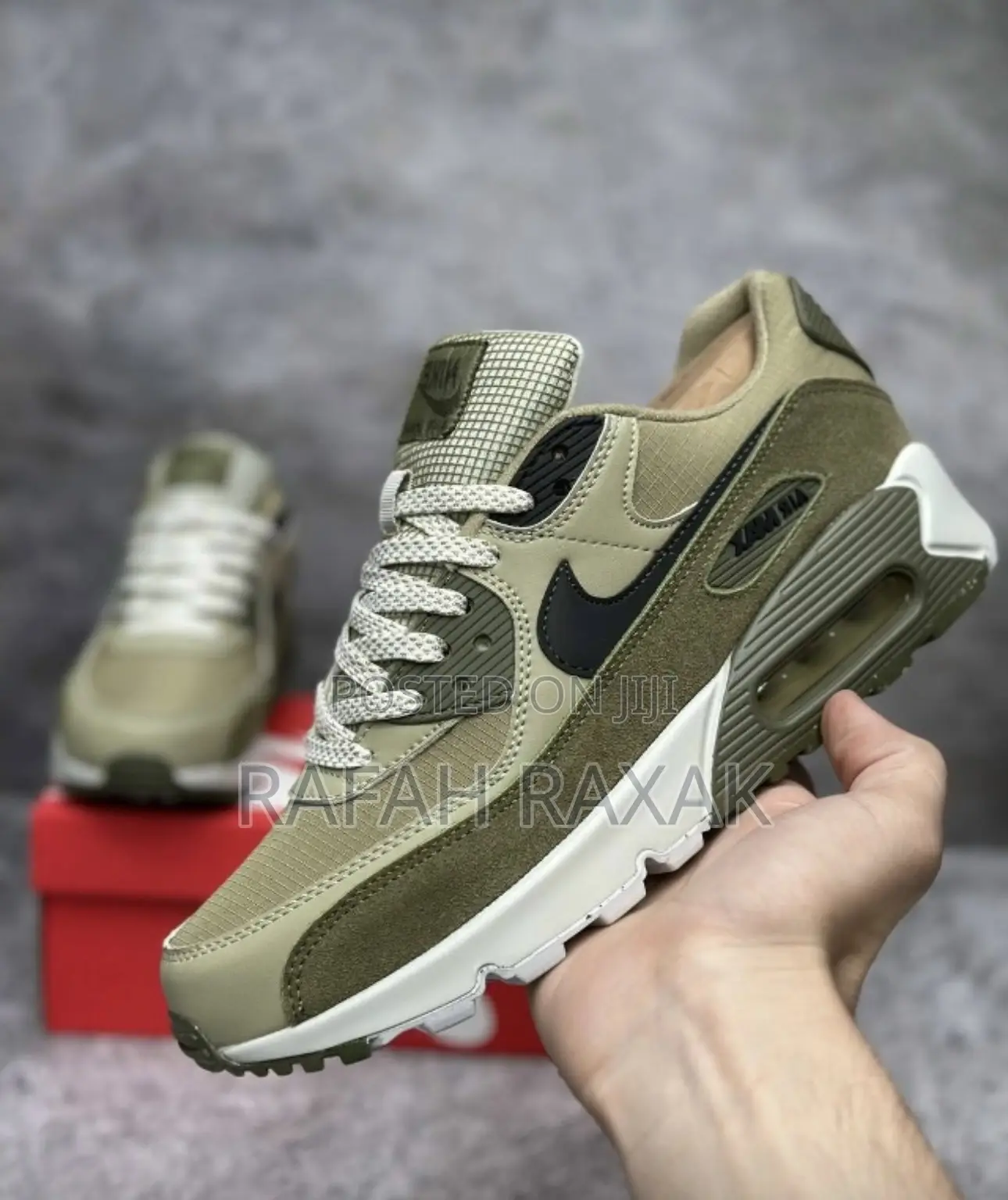 Original Green Olive Nike Air Max 90 Sneakers