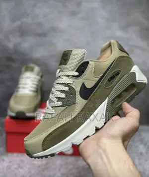 Original Green Olive Nike Air Max 90 Sneakers