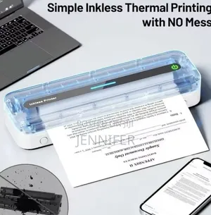 Portable Inkless Thermal Printer.