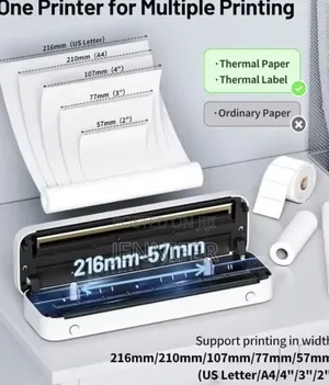 Portable Inkless Thermal Printer.
