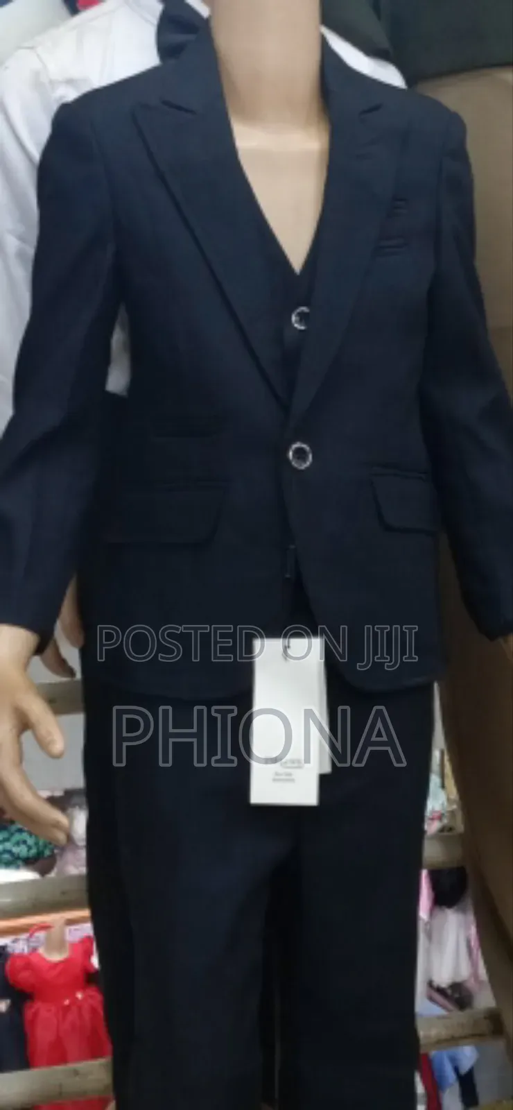 Boys Black Suit