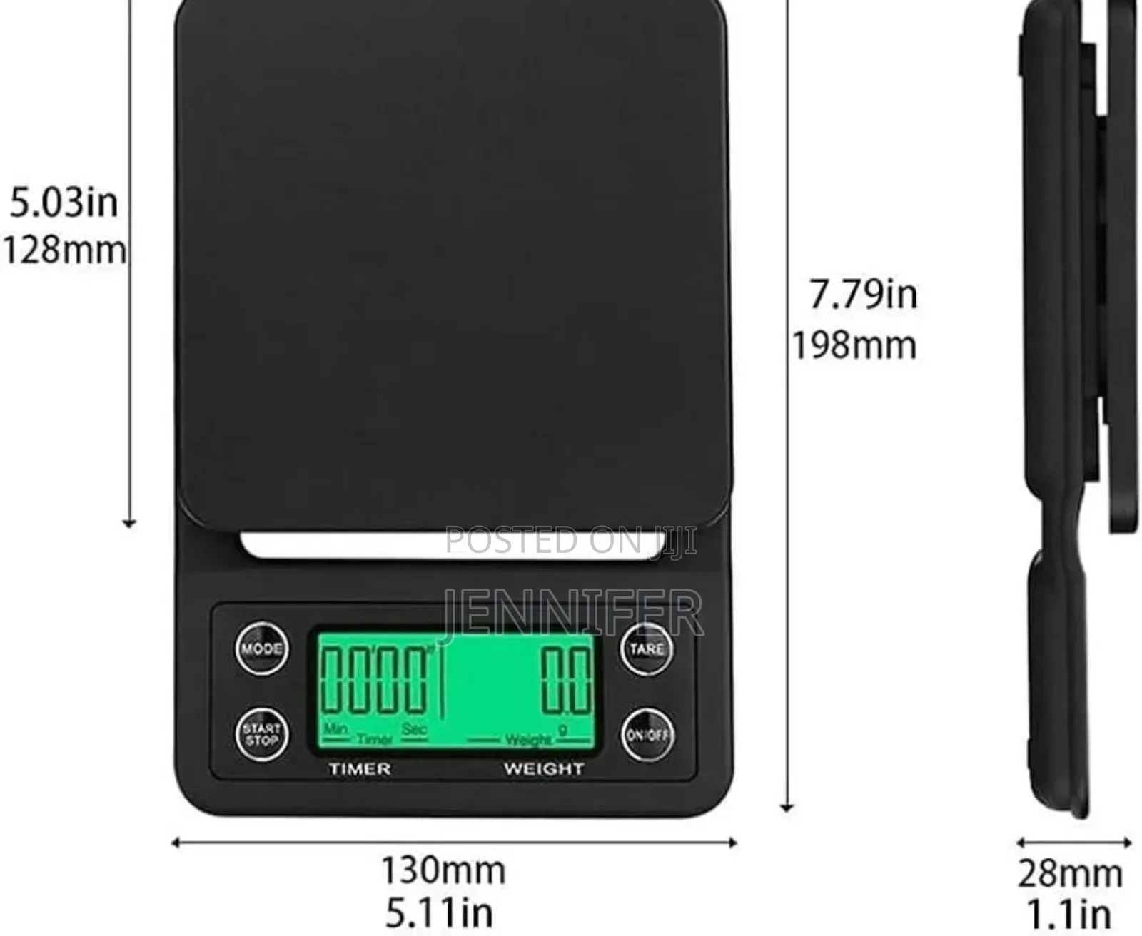 Multifunction Kitchen Scale With Timer