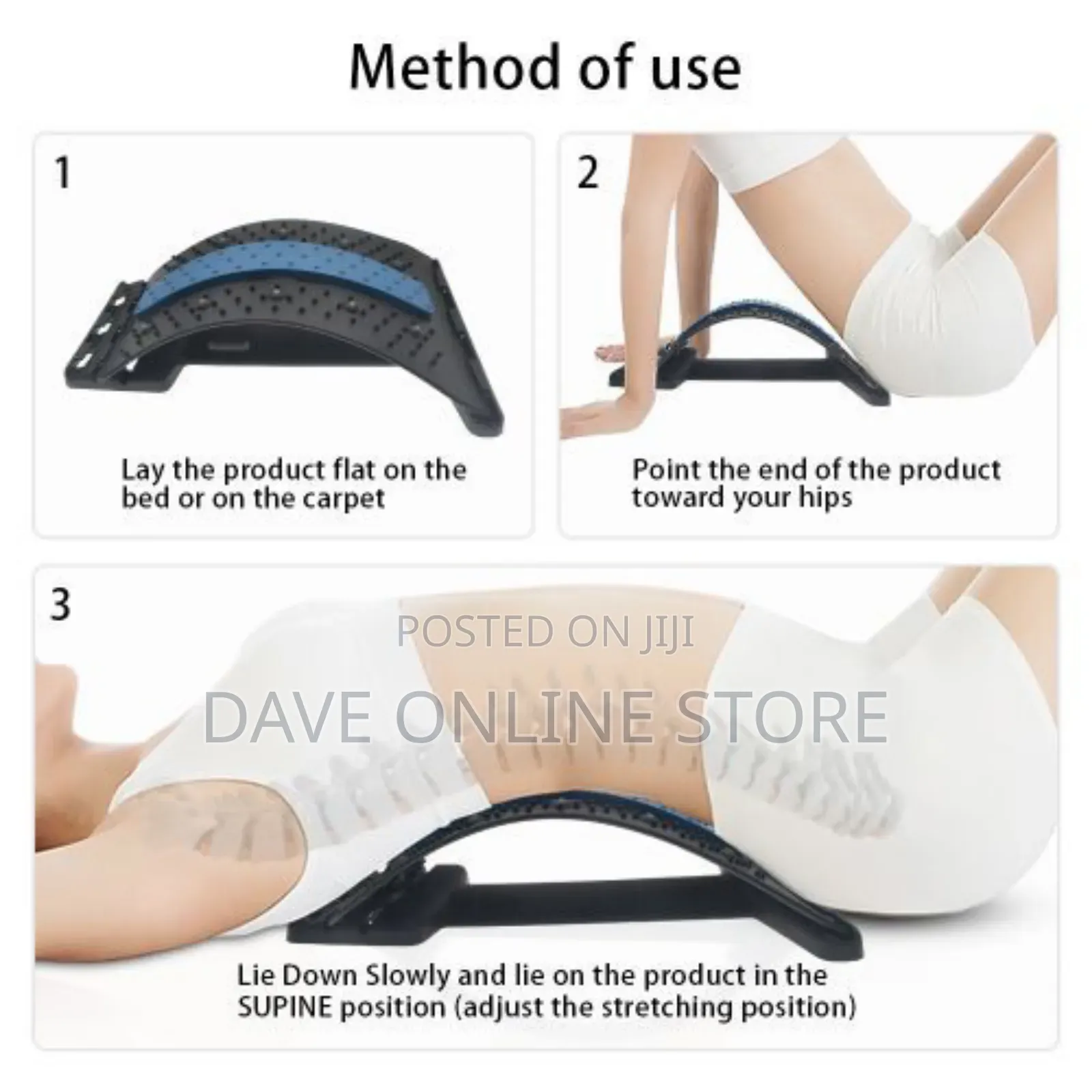 Back Massager Stretcher Device - Stretch Fitness Relaxation