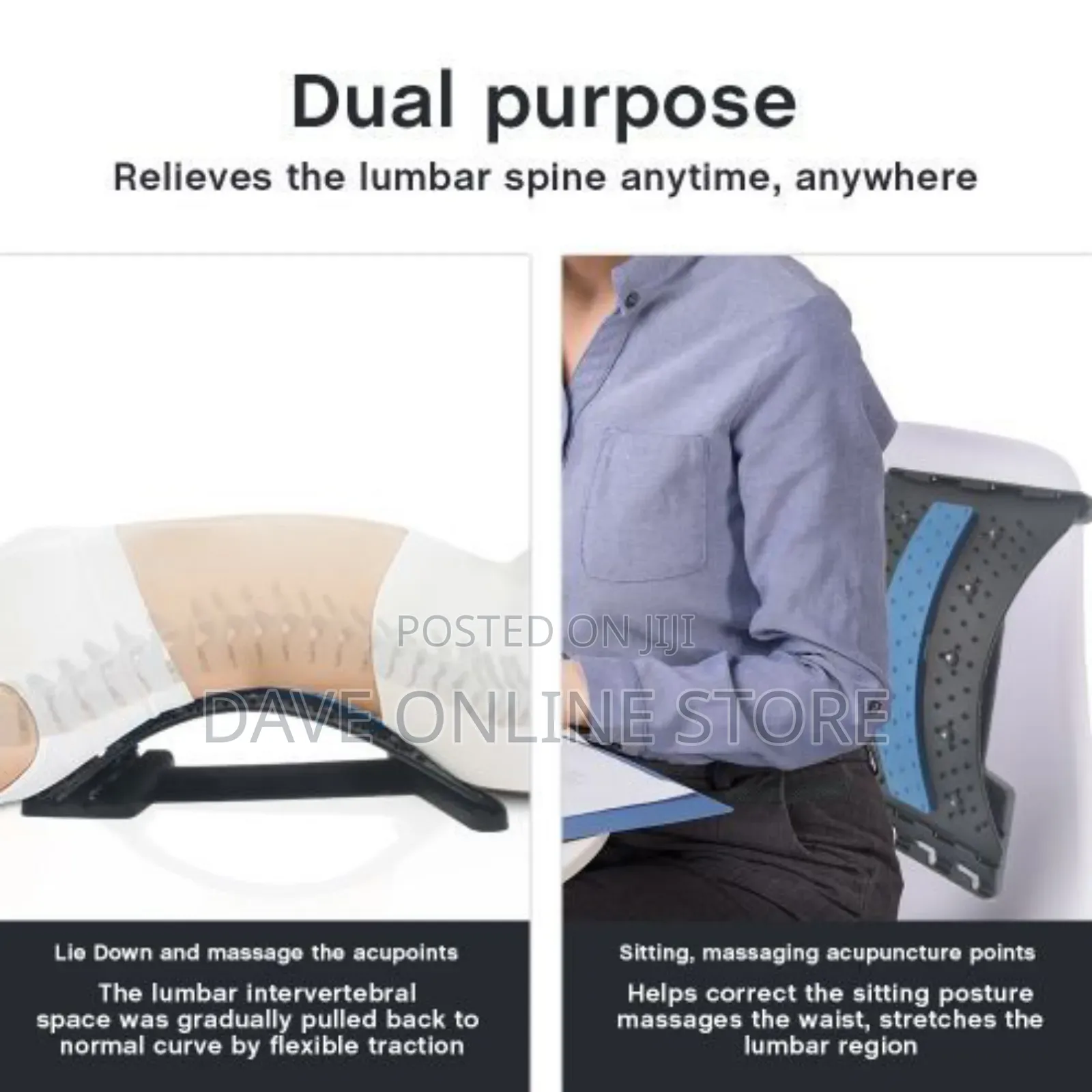 Back Massager Stretcher Device - Stretch Fitness Relaxation