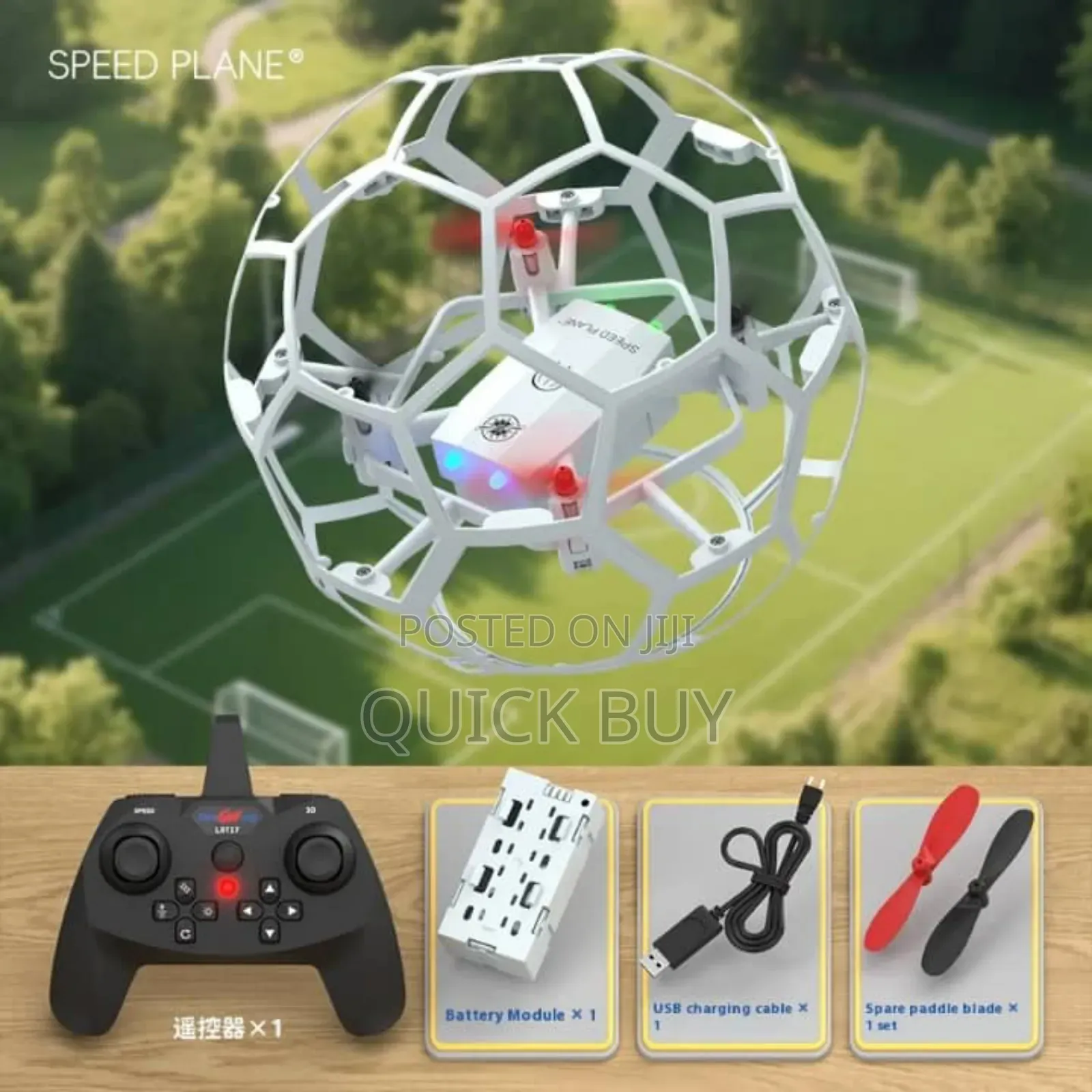 Intelligent Kids Aerial Drone With Roll Cage