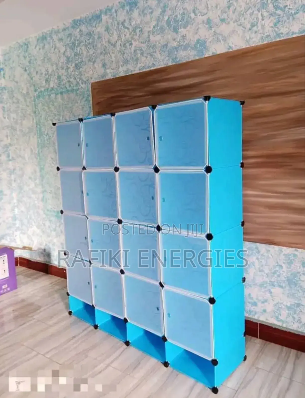 Four Column Plastic Closet