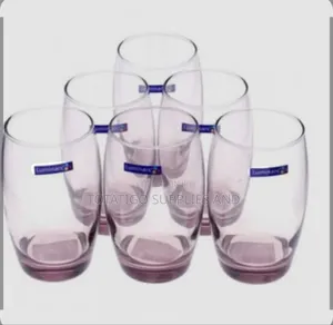 Luminarc Pinky Glass Cups - 6 Pieces
