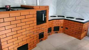 Domestic Cooking Stove With Oven for Firewood and Charcoal