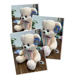 Soft Huggable Fabric Medium Sized Teddy Bear
