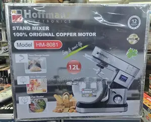 Hoffmans 12l Home and Commercial Stand Mixer Hm-8081