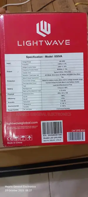 Ups 850va Litewave