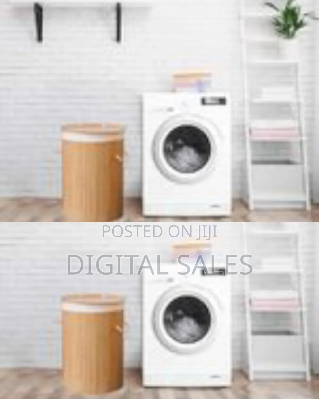 Foldable Dirty Clothes Basket Household 4 Grid Organizer Waterproof