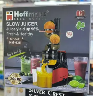 Hoffmans Slow Juicer Hm-635/Hoffmans Slow Juicer