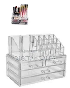 Acrylic Cosmetics Makeup Organizer Storage Box Drawers